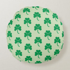 Shamrock Rond Kussen