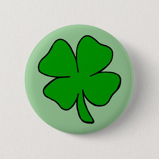 Shamrock Ronde Button 5,7 Cm (Voorkant)