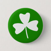 Shamrock Ronde Button 5,7 Cm (Voorkant)