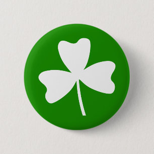 Shamrock Ronde Button 5,7 Cm