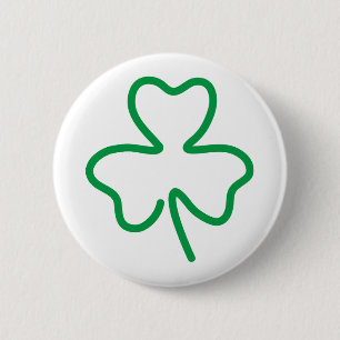 Shamrock Ronde Button 5,7 Cm