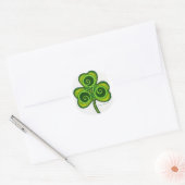 Shamrock Ronde Sticker (Envelop)