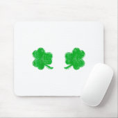 Shamrock S Irish Ies St Patricks Day Shirt Muismat (Met muis)
