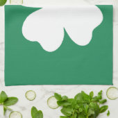 Shamrock Saint Patricks Day Ierland Theedoek (Gevouwen)