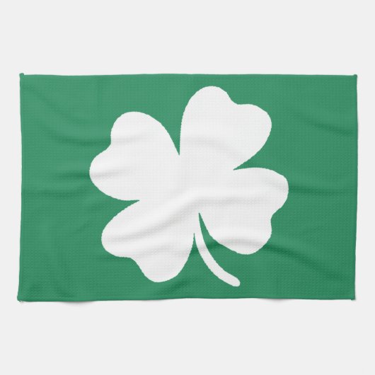 Shamrock Saint Patricks Day Ierland Theedoek (Horizontaal)