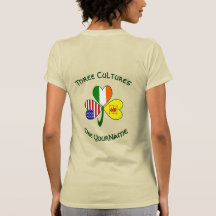 Shamrock Schotland Leeuw Rampant Ierland USA Dames