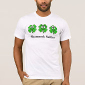 Shamrock Selfies-Shirt T-shirt (Voorkant)