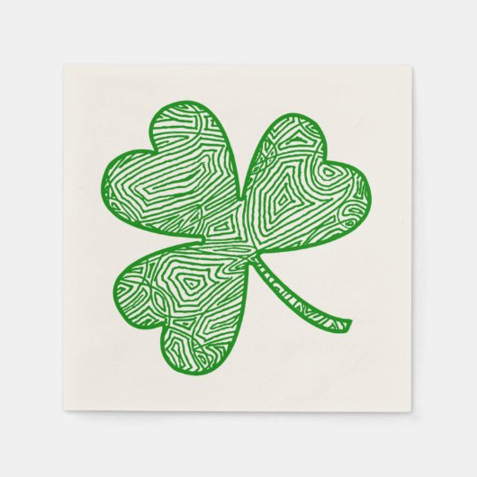 Shamrock Servet (Voorkant)