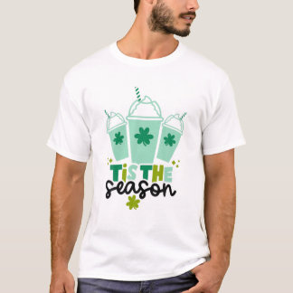 Shamrock Shake Dit is de Seizoenskoffie Happy St P T-shirt