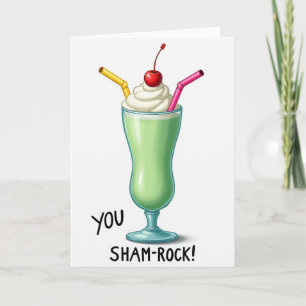 Shamrock Shake Sweet Kaart