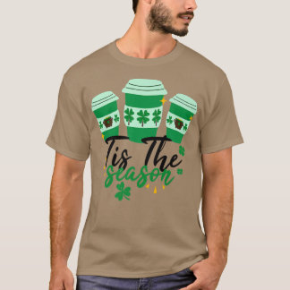 Shamrock shake the Season Coffee Happy St Patr T-shirt