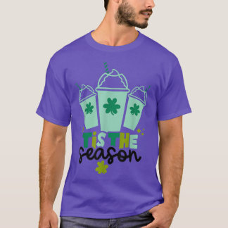 Shamrock shake the Season Coffee Happy St Patr T-shirt