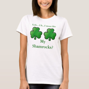 shamrock, shamrock, Lick...Ik bedoel, M... T-shirt