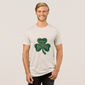 Shamrock Shimmer Tri-Blend Shirt (Voorkant volledig)