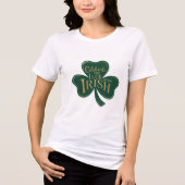 Shamrock Shimmer Tri-Blend Shirt (Voorkant)