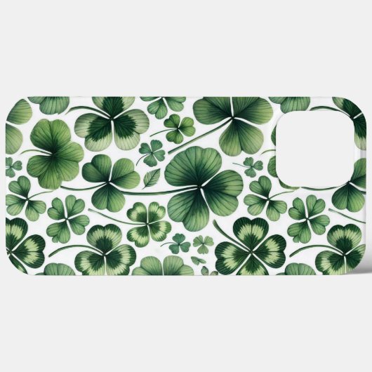 Shamrock Shuffle Case-Mate iPhone Case (Achterkant (horizontaal))