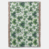 Shamrock Shuffle Deken (Voorkant Verticaal)