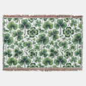 Shamrock Shuffle Deken (Voorkant)