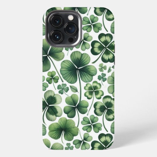 Shamrock Shuffle iPhone Hoesje (Achterkant)