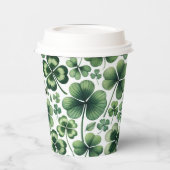 Shamrock Shuffle Papieren Bekers (Links)