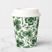 Shamrock Shuffle Papieren Bekers (Achterkant)