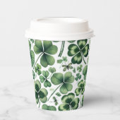 Shamrock Shuffle Papieren Bekers (Voorkant)
