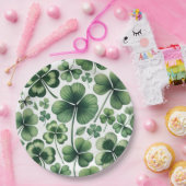 Shamrock Shuffle Papieren Bordje (Feest)