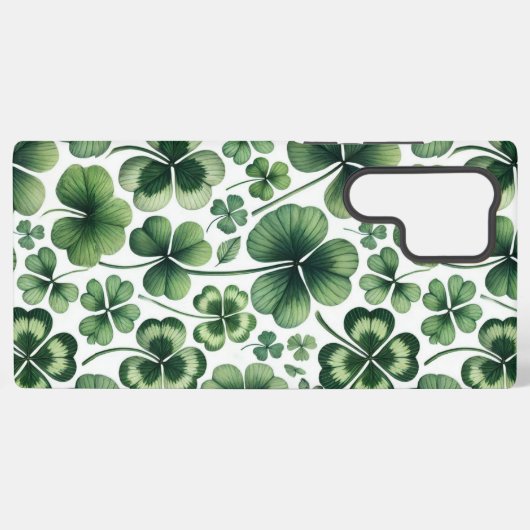 Shamrock Shuffle Samsung Galaxy Hoesje (Achterkant horizontaal)