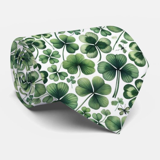 Shamrock Shuffle Stropdas (Opgerold)