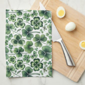 Shamrock Shuffle Theedoek (Quarter Fold)