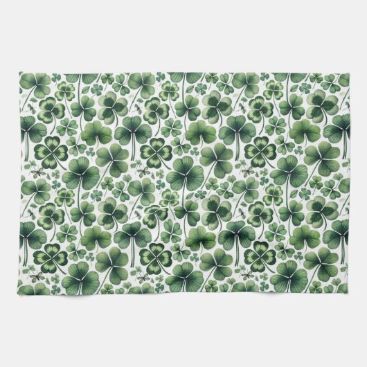 Shamrock Shuffle Theedoek (Horizontaal)