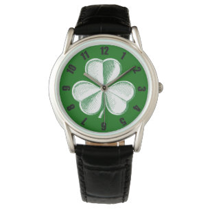 Shamrock Sketch Horloge