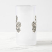 Shamrock Skulls Gothic Matglas Bierpul (Center)