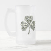 Shamrock Skulls Matglas Bierpul (Links)