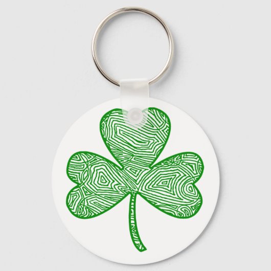 Shamrock Sleutelhanger (Voorkant)