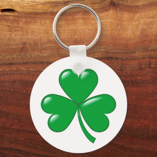 Shamrock sleutelhanger (Voorkant)