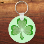 Shamrock sleutelhanger green (Voorkant)