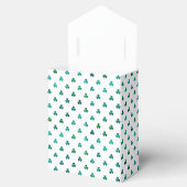 Shamrock Smaragdgroen - Micro Bedankdoosjes (Geopend)