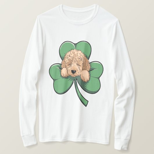 Shamrock Snuggles T-shirt (Design voorkant)