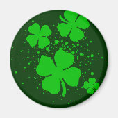 Shamrock Spatter Magneet (Voorkant)