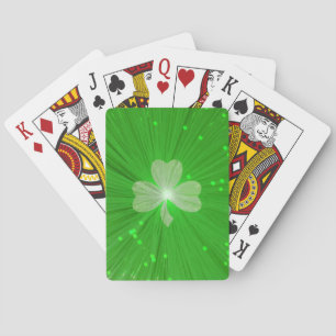 Shamrock-speelkaarten Pokerkaarten