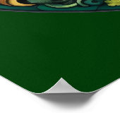Shamrock Spirit Art Poster (Hoek)