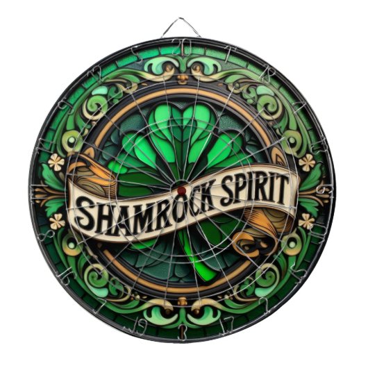 Shamrock Spirit Dartboard Dartbord (Voorkant)
