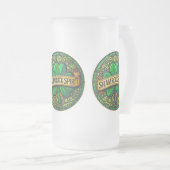 Shamrock Spirit Frosted Beer Mok (Voorkant rechts)