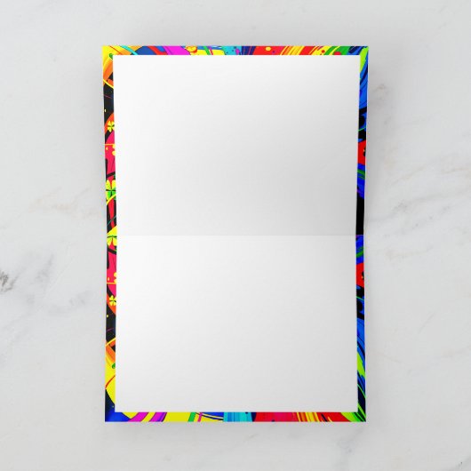 [Shamrock Splash] Regenboogspatten voor elke geleg Kaart (Binnen)