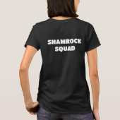 Shamrock Squad Clover St Patrick’s T-shirt (Achterkant)