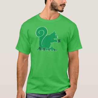 Shamrock Squirrel T-shirt