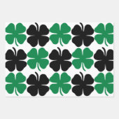 Shamrock St. Patrick Day Inpakpapier Vel (Voorkant 2)