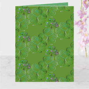 Shamrock St. Patrick Kaart