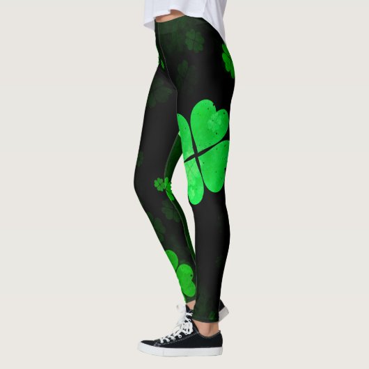 Shamrock St. Patrick Leggings (Links)